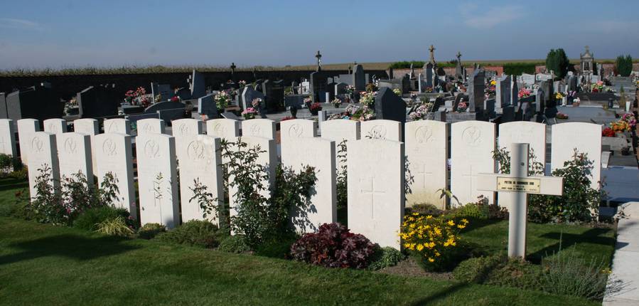 Cimetière d'Audregnies - Quiévrain