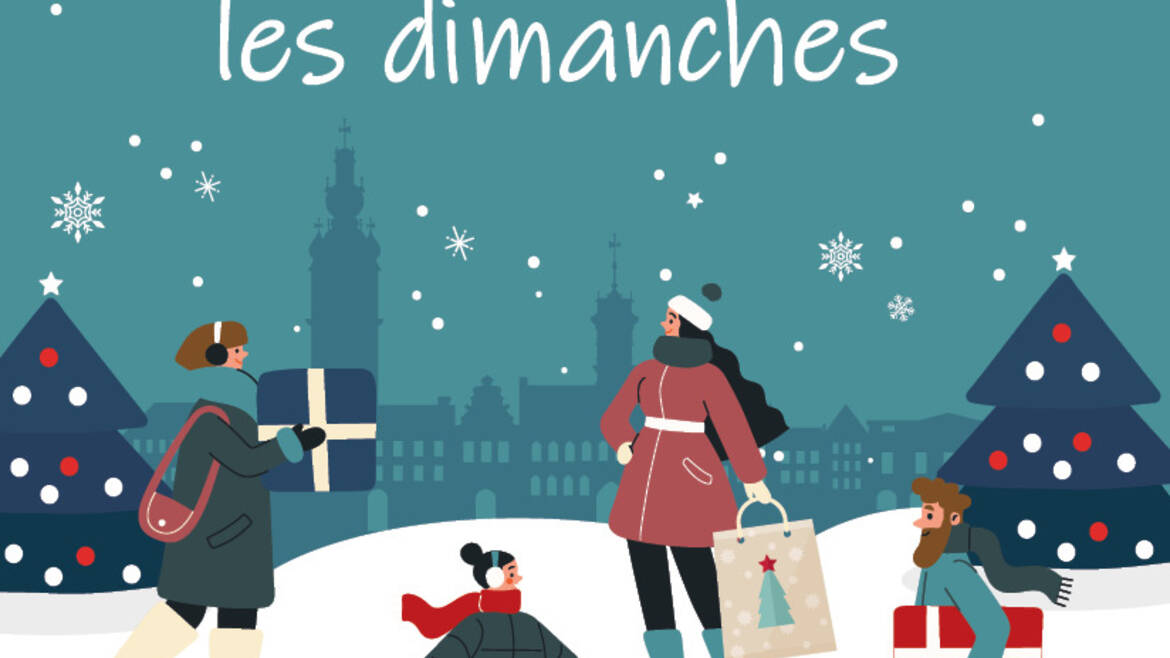 Noël dans les quartiers commerçants